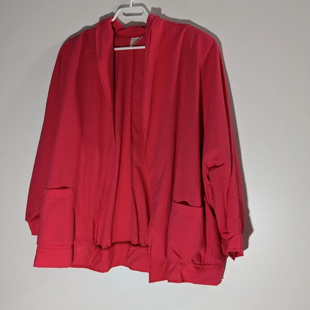 Vintage Avon Lightweight 1980s Jacket Fuchsia Pink Size One Size Plus